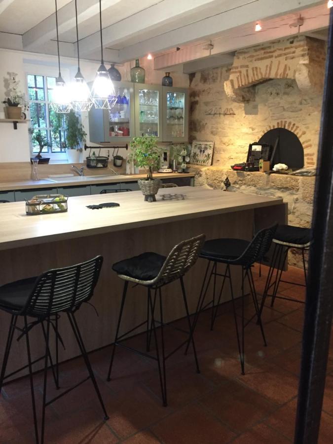 Maison De Campagne Avec Piscine Béduer エクステリア 写真